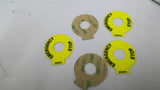 Allen Bradley 800F-15YSE112 60MM Legend Plates Lot Of 5
