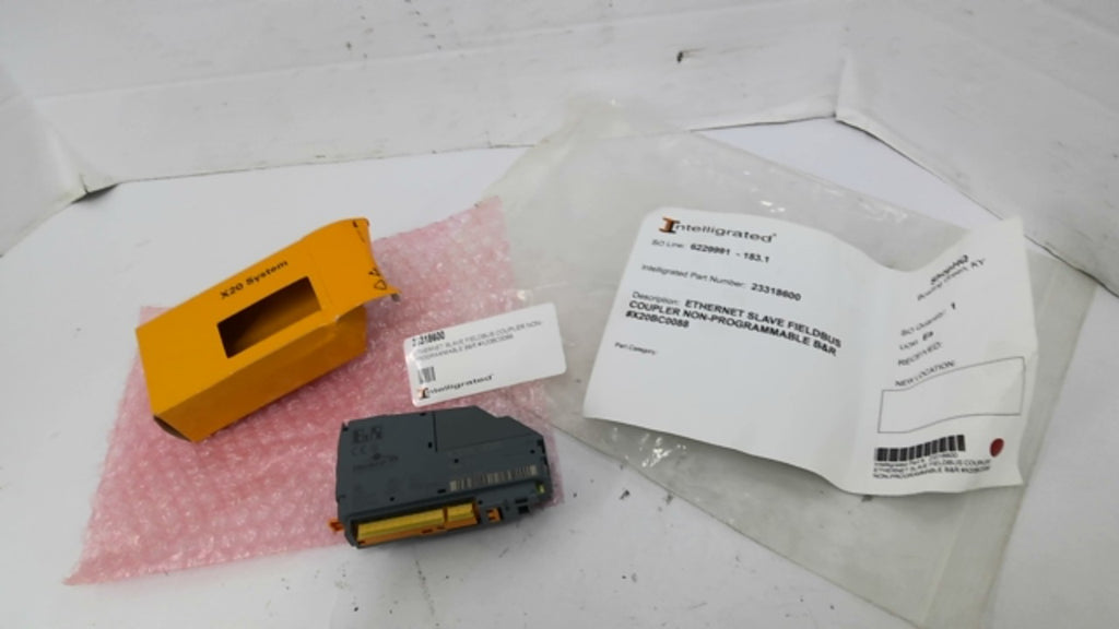 B&R Automation X20BC0088 X20 System EtherNet/IP Bus Controller Module