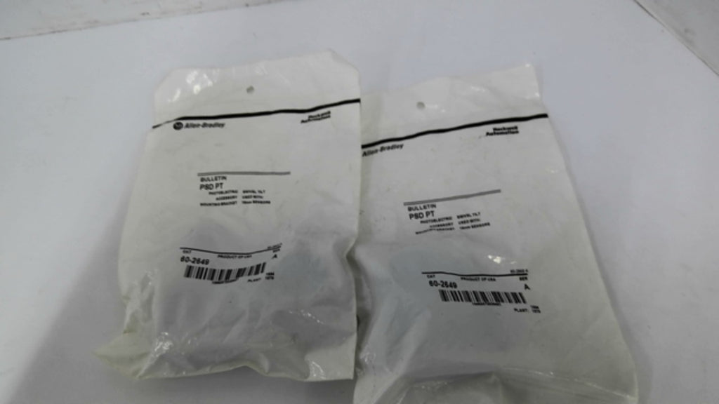 Allen Bradley 60-2649 Swivel Tilt Photoelectric Sensor Lot Of 2