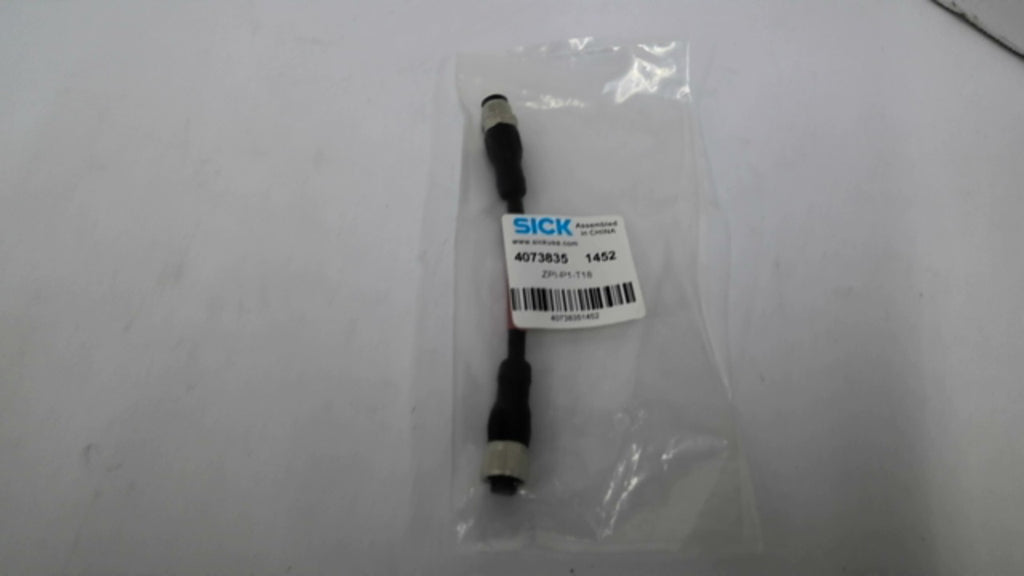 SICK ZSI-P4-T18 Slug Interrupt Extension Cable M12 4-Pin 0.15m New Sealed 407383