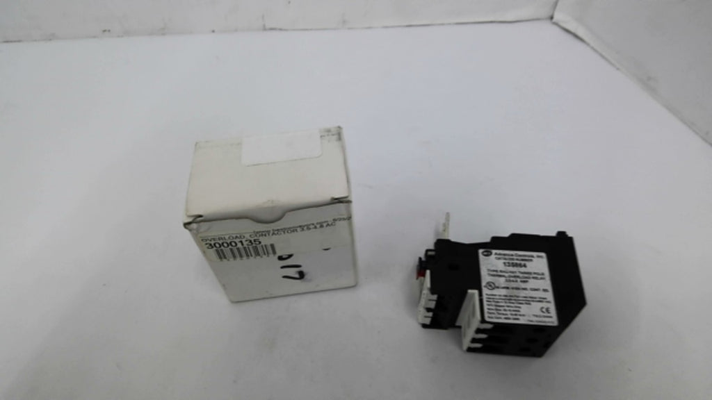 ACI Controls 135864 Thermal Overload Relay 3-Pole 3.5-4.8A Model RHU-10/1-4.8