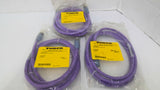 Turck RSSW-RKSW-5725-2M/C1184 Cable Lot Of 3