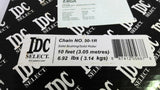 IDC 50-1R Single Strand Riveted 10' Roller Chain 5/8" Pitch