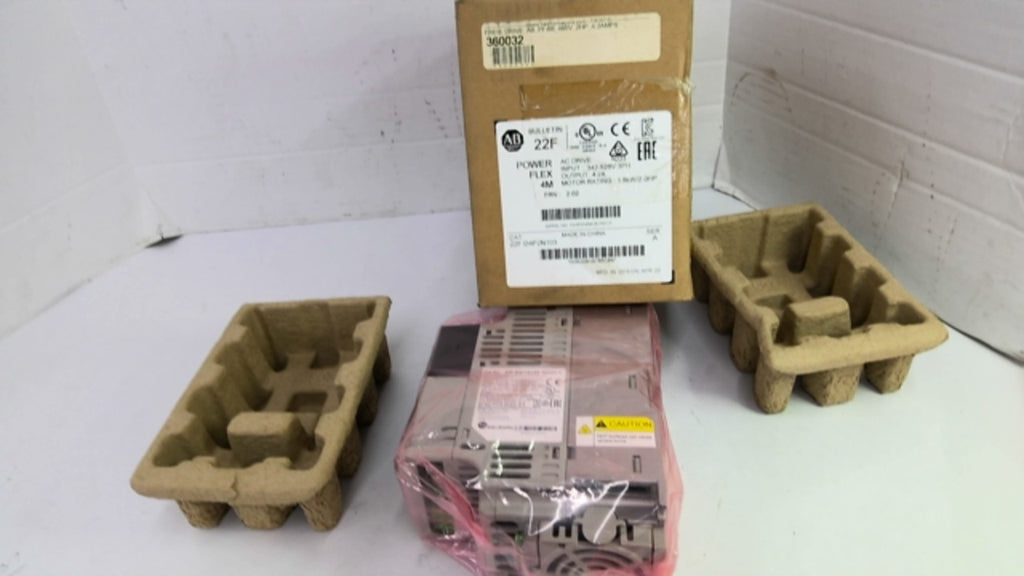 Allen Bradley 22F-D4P2N103 Frequency Drive 342-528V 3-Phase 402AMPS 1.5KW 2.0HP