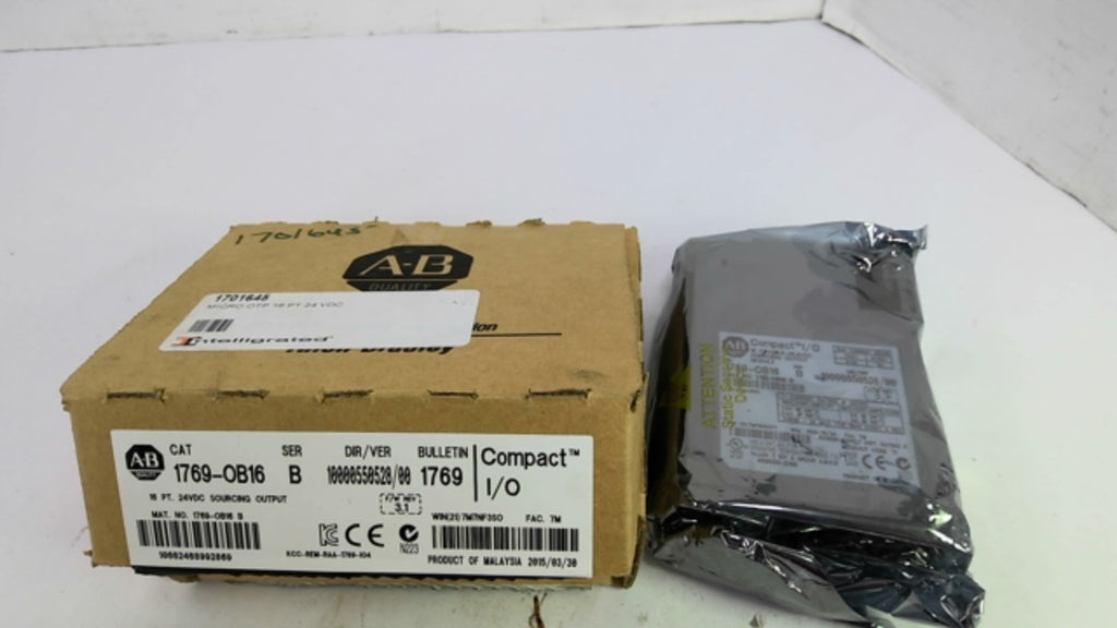Allen Bradley 1769-OB16 Compact I/O Module 24VDC