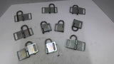 Master Lock 418 Steel Heavy Duty Lockout Hasp Lot of 10