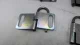 Master Lock 418 Steel Heavy Duty Lockout Hasp Lot of 10