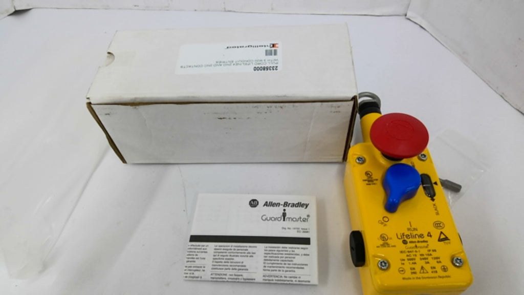 Allen Bradley 440E-L13137 Guardmaster Lifeline E-Stop Pull Switch 240V 3A