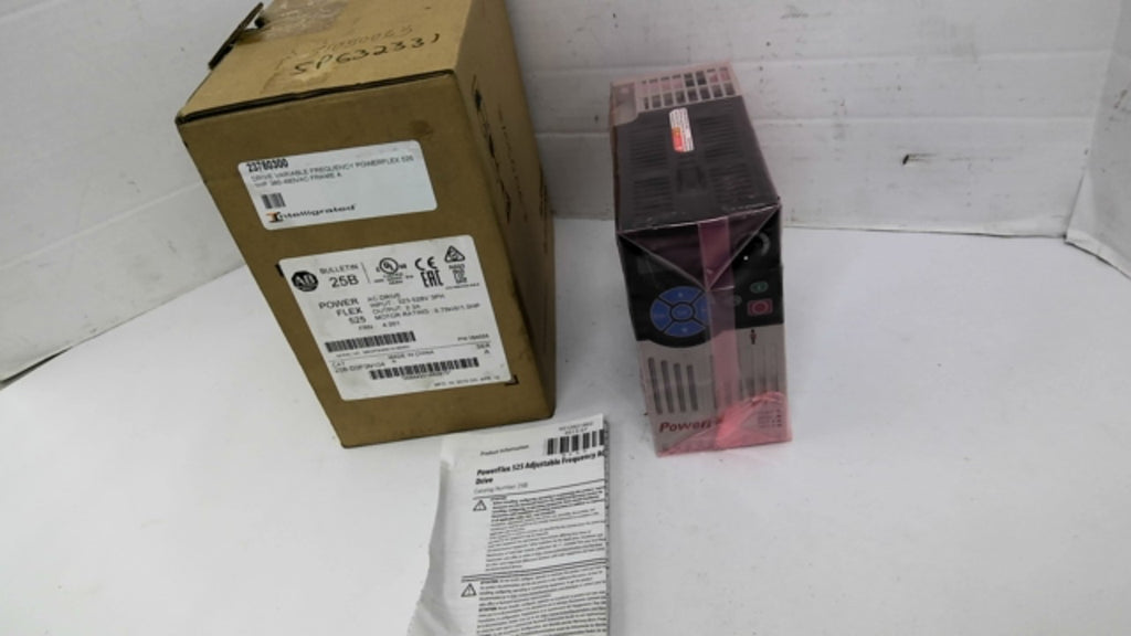 Allen Bradley 25B-D2P3N104 Power Flex AC Drive 2.3AMP 1HP
