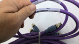 Turck RSSW-RKSW-5725-2M/C1184 Cable 300V Lot Of 3