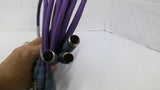 Turck RSSW-RKSW-5725-2M/C1184 Cable 300V Lot Of 3