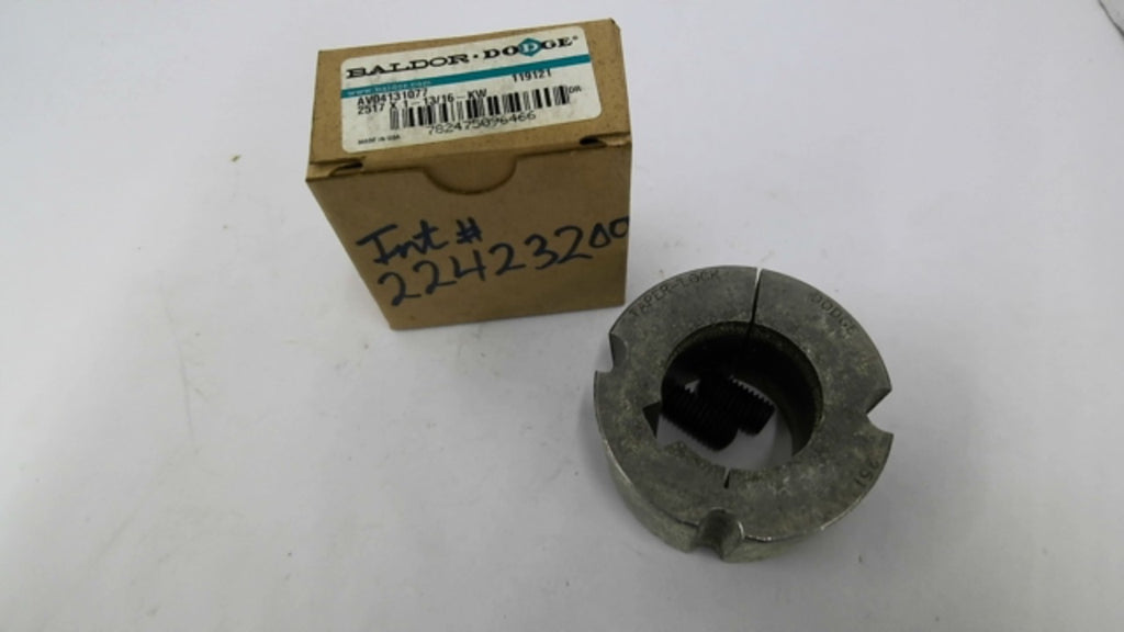 Baldor Dodge 119121 2517X-1-13/16 Taper Lock Bushing 1-13/16" Bore