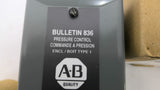 Allen Bradley 836-A2A Pressure Control Switch 24-600V 200PSI 19.3 BAR