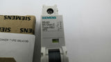 Siemens 5SJ4-106-7HG40 6AMP Single Phase Circuit Breaker 230V 50/60HZ