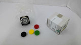 General Electric CR104PBG10U1 Flush Button Switch 4 Different Color Buttons