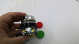 General Electric CR104PBG10U1 Flush Button Switch 4 Different Color Buttons