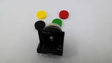 General Electric CR104PBG10U1 Flush Button Switch 4 Different Color Buttons