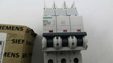 Siemens 5SJ4-311-7HG42 3-Pole 5 Ampo ircuit Breaker 240VAC/125VDC 10kA