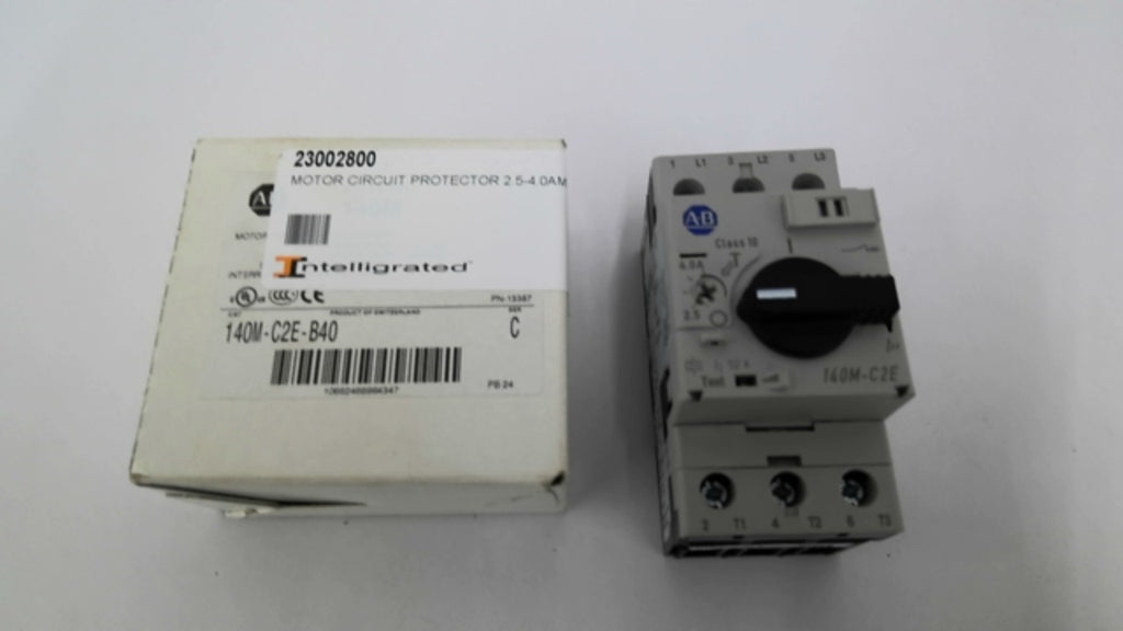 Allen Bradley 140M-C2E-B40 Circuit Breaker 2.5-4AMPS
