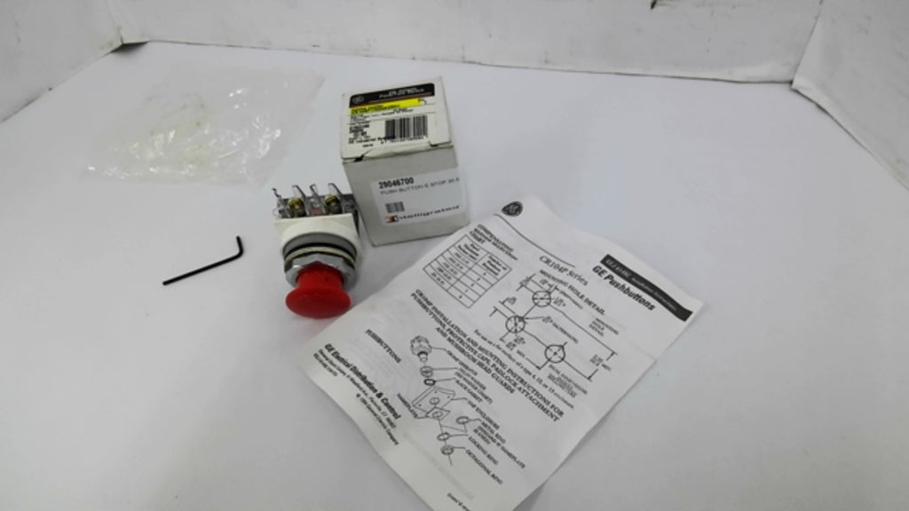 General Electric CR104PTR20A0R01 Push Turn Switch