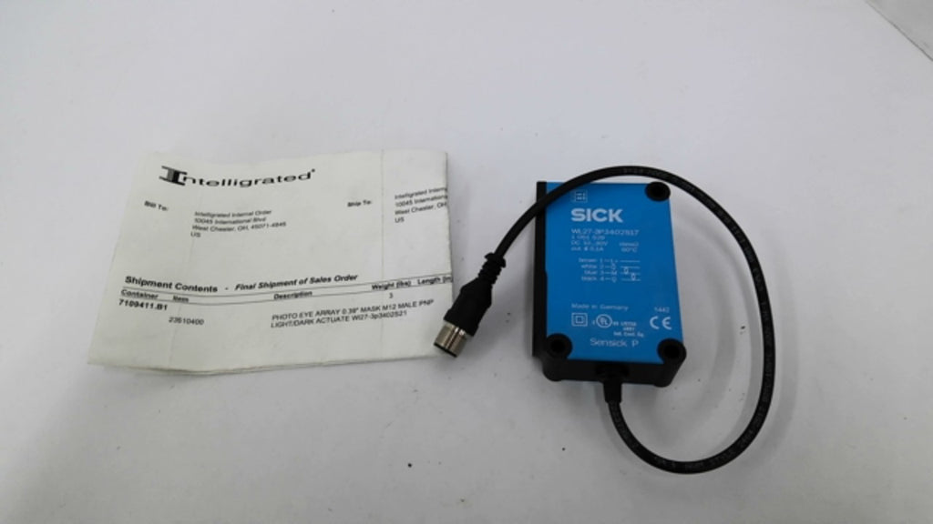 SICK WL27-3P3402S17 Proximity Sensor 10-30VDC