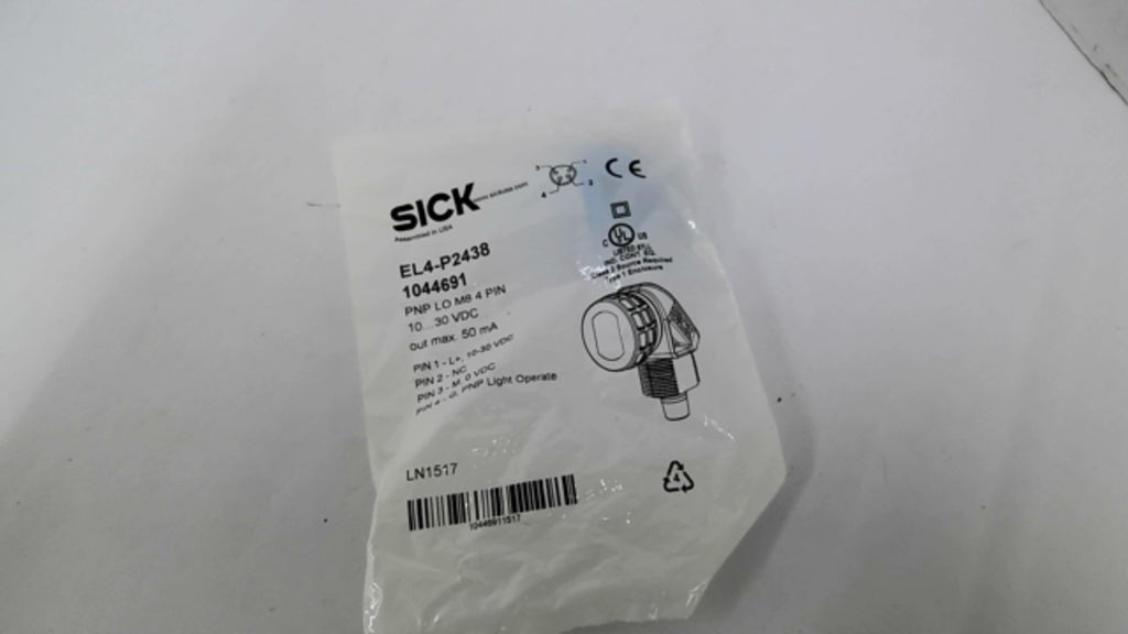 SICK EL4-P2438 Proximity Sensor 10-30VDC