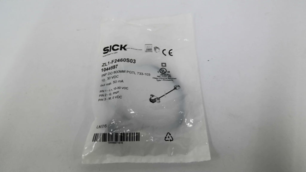 SICK ZL1-lF2460S03 Sensor 10-30VDC 50mA