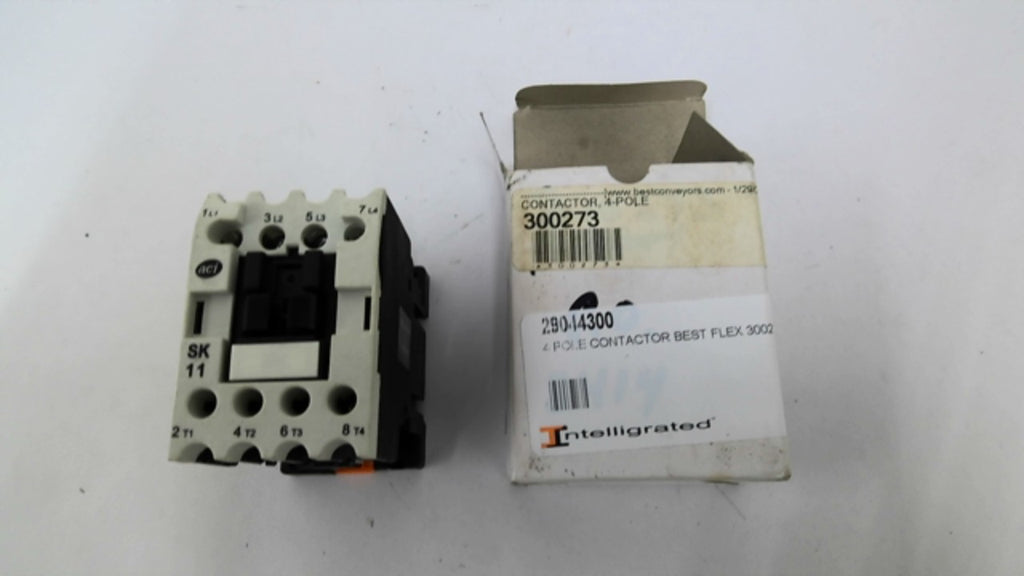 ACI SK-11-440-120 4-Pole Magnetic Contactor 120VAC Coil 50/60HZ