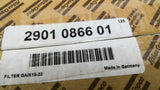 Atlas Copco 2901-0866-01 Oil Filter Kit. Missing 1 piece