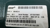 Dodge Tigear-2 30A40L14 Left Angle Gear Reducer 2.09HP 40:1 Ratio