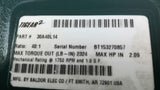 Dodge Tigear-2 30A40L14 Left Angle Gear Reducer 2.09HP 40:1 Ratio