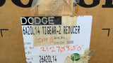 Dodge Tigear-2 26A20L14 Left Angle Gear Reducer 2.71 Input HP 20:1 Ratio