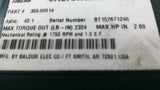 Tigear-2 30A40R14 Right Angle Gear Reducer 2.09HP 40:1 Ratio