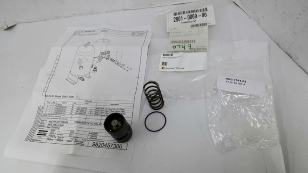 1622-7064-02 Thermostat Valve kit Core For Atlas Copco Compressor