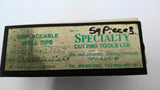 Specialty Cutting Tools Replacement Drill Tips Lot Of 65