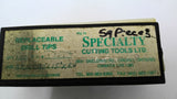 Specialty Cutting Tools Replacement Drill Tips Lot Of 65