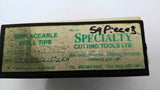 Specialty Cutting Tools Replacement Drill Tips Lot Of 65