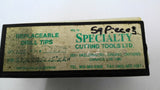 Specialty Cutting Tools Replacement Drill Tips Lot Of 65