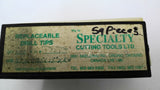 Specialty Cutting Tools Replacement Drill Tips Lot Of 65