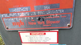NYB Series 30-GI-FAN Size 264 V-3227-105 Industrial Blower 40HP 230/460V 3PH