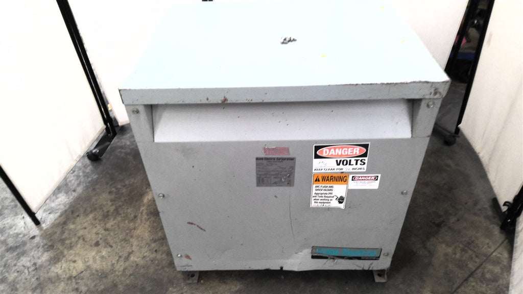 ACME Electric T-1-53312-3 30KVA Transformer 3PH 480 Primary 208-120 Sec