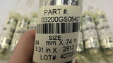 Zebra 03200GS08407 Thermal Transfer Ribbon Wax Lot of 12