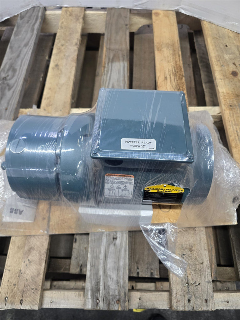 Baldor Reliance VEBM3546T-D 1HP Brake Motor 3PH 230/460V 1760RPM 143TC