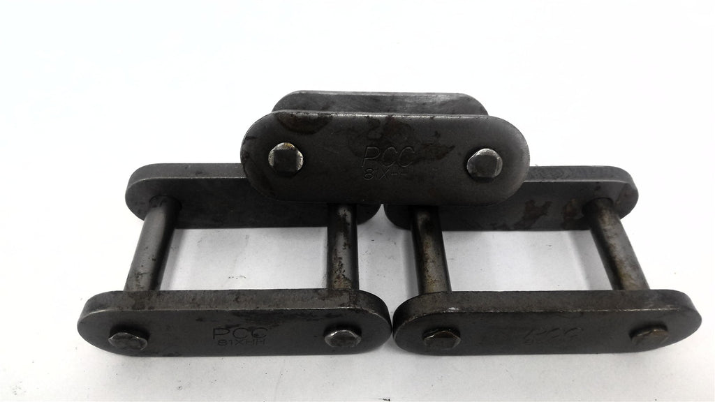 PCC 81XHH Heavy Duty Conveyor Roller Chain Connecting Link Lot Of 3