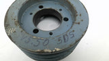 3-5V5.50-5DS 3 Groove V-Belt Pulley SDS Taper Bushing