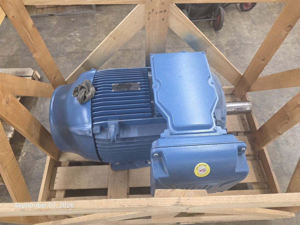 Weg 20018ET3G447T-W22 200 HP AC Motor 460 Volts 1800 RPM 4P 445/7T