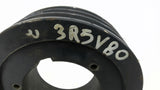 Browning 3R5V80 3 Groove V-Belt Pulley R1 Split Tapered Bushing