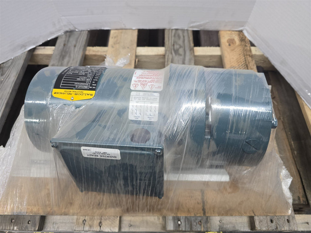 Baldor VBM3554T-D 1 1/2 HP AC Brake Motor 208-230/460 Volts 145TC 1800 RPM 4P
