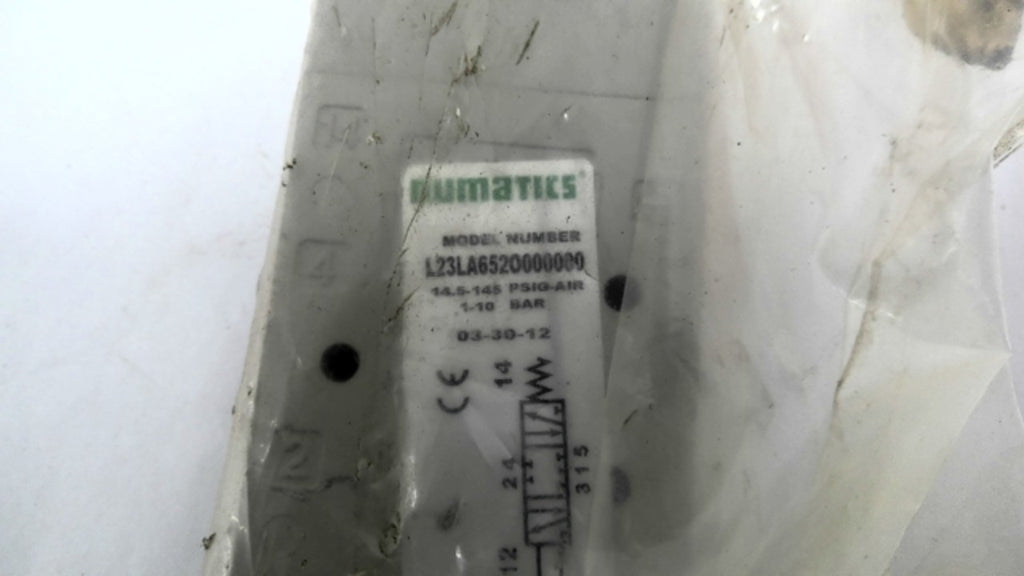 Numatics L23LA6520000000 Air Control Valve