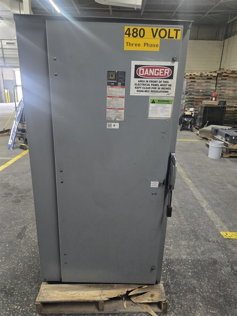 Square D H367AWK Heavy Duty Safety Switch 800 Amp 600 Volts